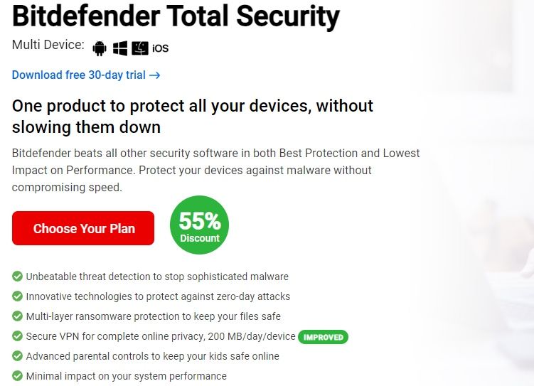 إجمالي bitdefender cloud 