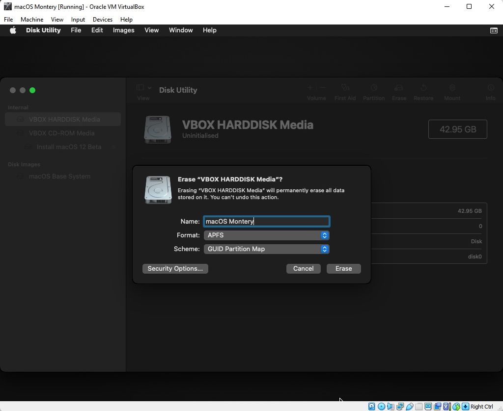 macos-monterey-virtualbox-virtual-machine-disk-Utility-erase-drive-1 