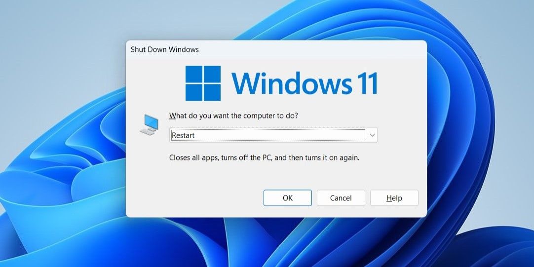 إيقاف تشغيل مربع حوار Windows 