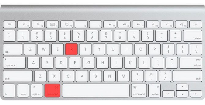 Apple Smart Keyboard Command R 