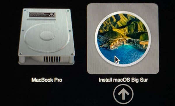 تثبيت macOS Big Sur 