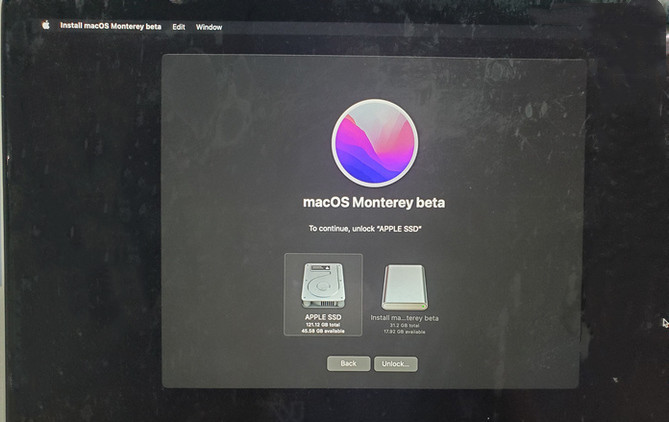 تثبيت macos monterey من usb 