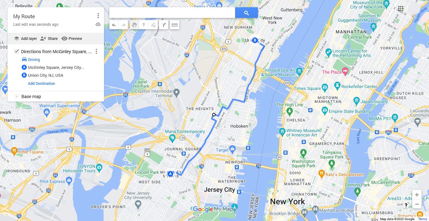 google maps petunjuk rute khusus