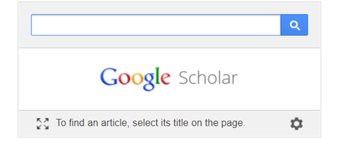 tombol google sarjana chrome extension