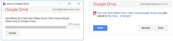 simpan ke google drive chrome extension