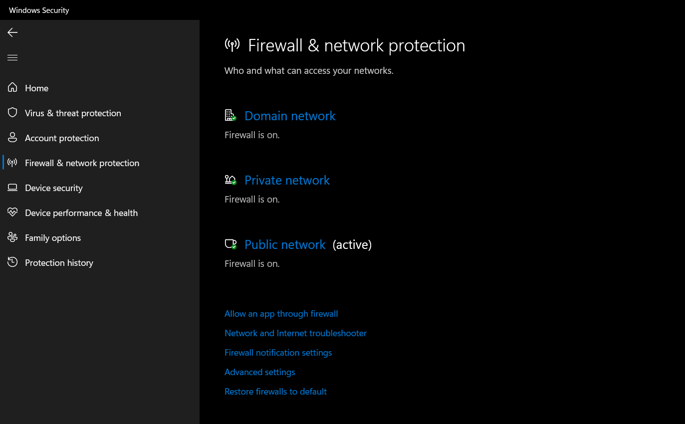 firewall di win11