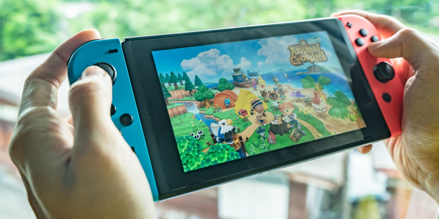 Memainkan animal crossing di nintendo switch