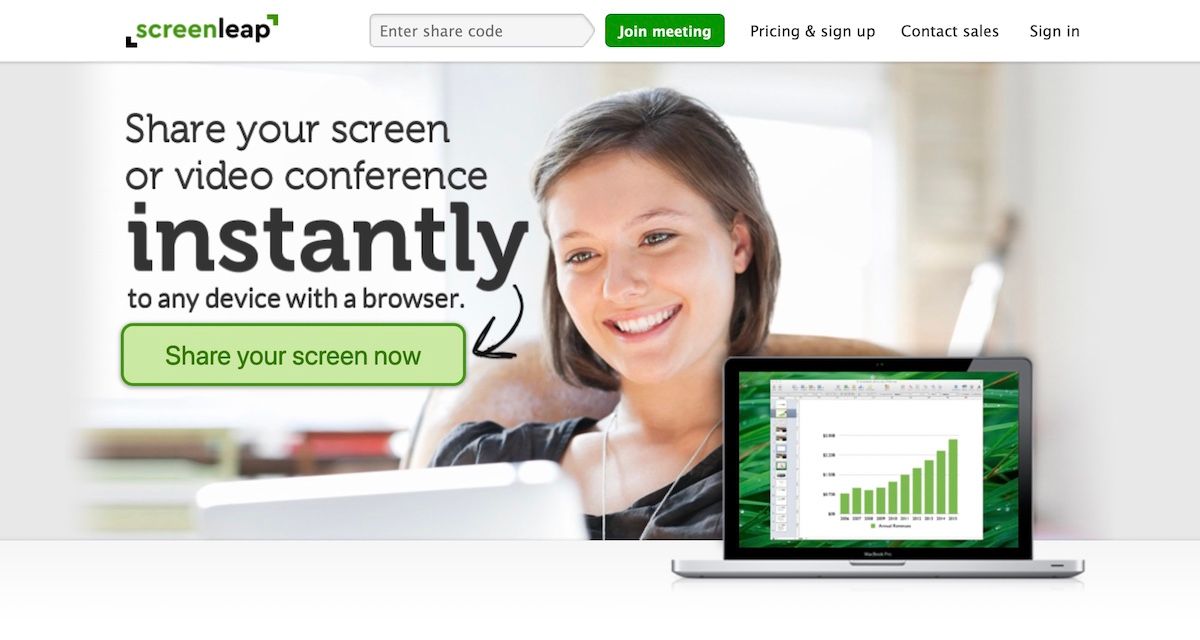 screenleap web app