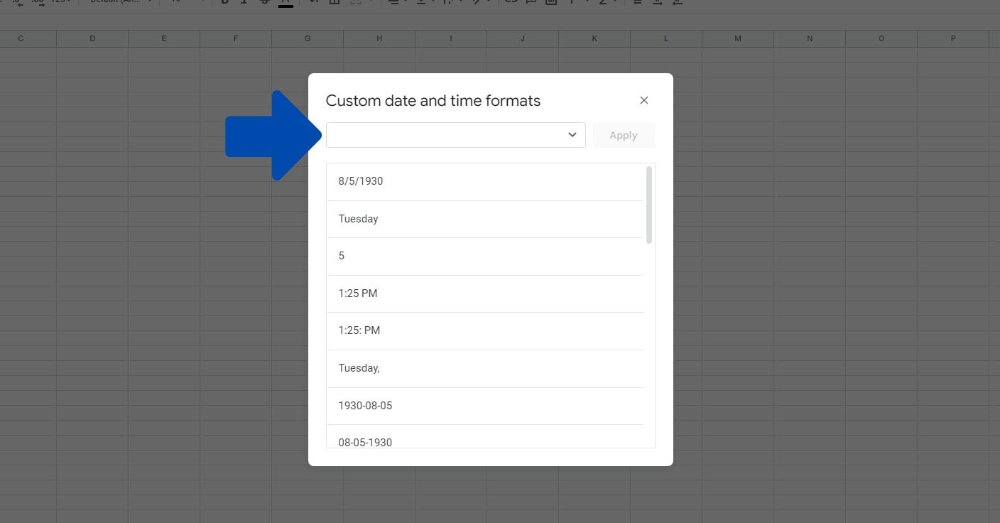 Format Tanggal Kustom 2