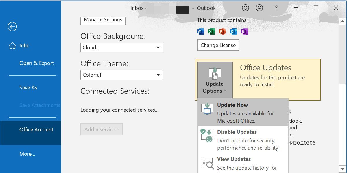 Pembaruan Outlook Microsoft 365