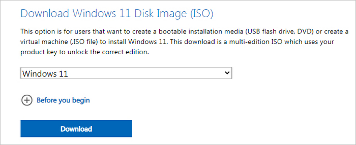 Unduhan ISO Windows 11