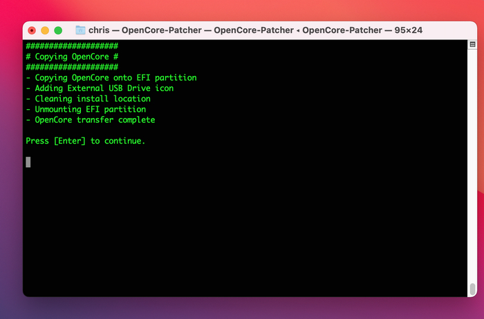 OpenCore Legacy Patcher Instal ke Disk