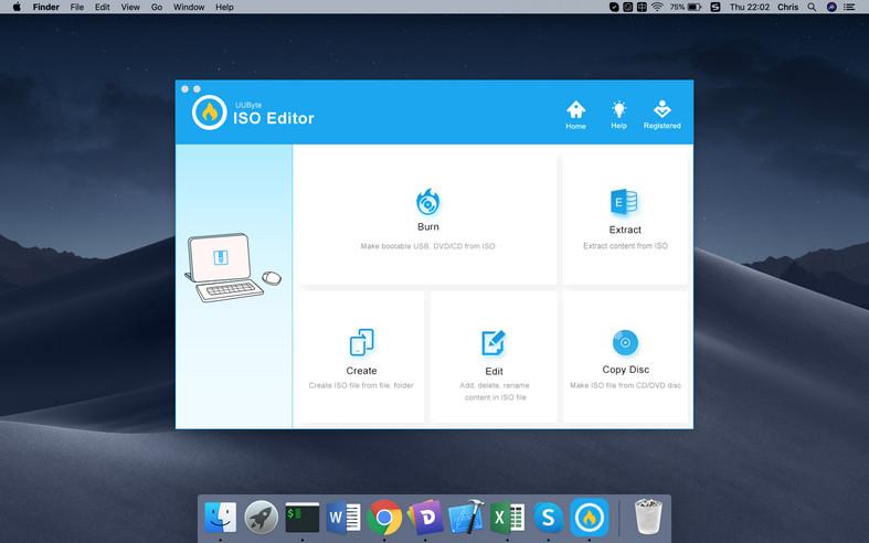 UUByte ISO Editor untuk Mac