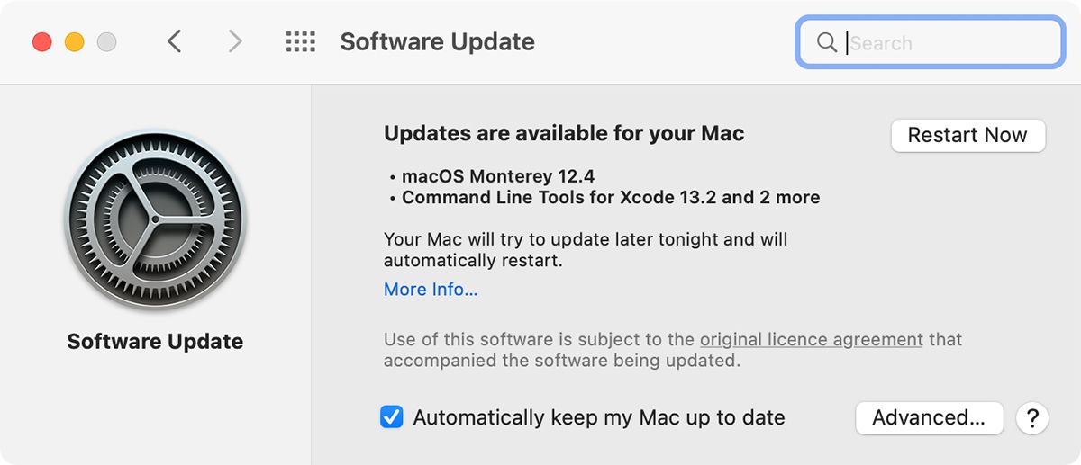 macOS 업데이트