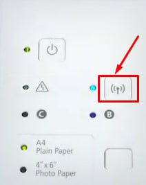 wifi-button-in-canon-printer