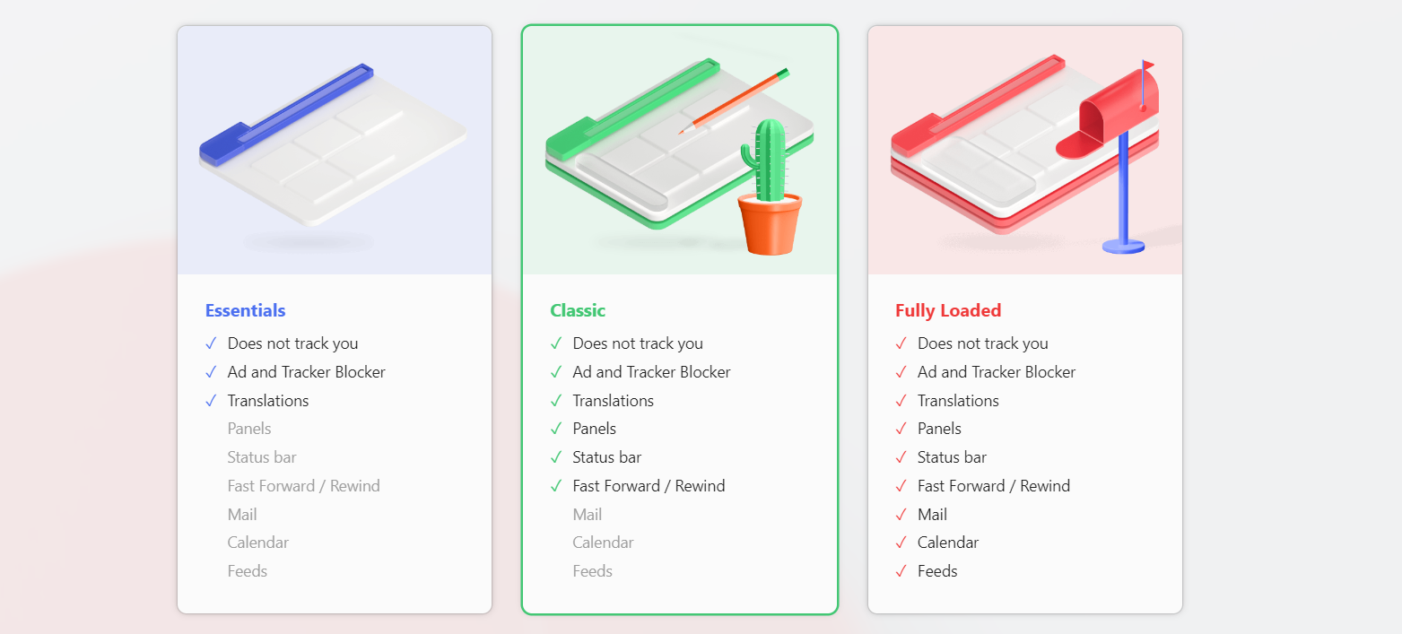 Vivaldi 瀏覽器歡迎頁面